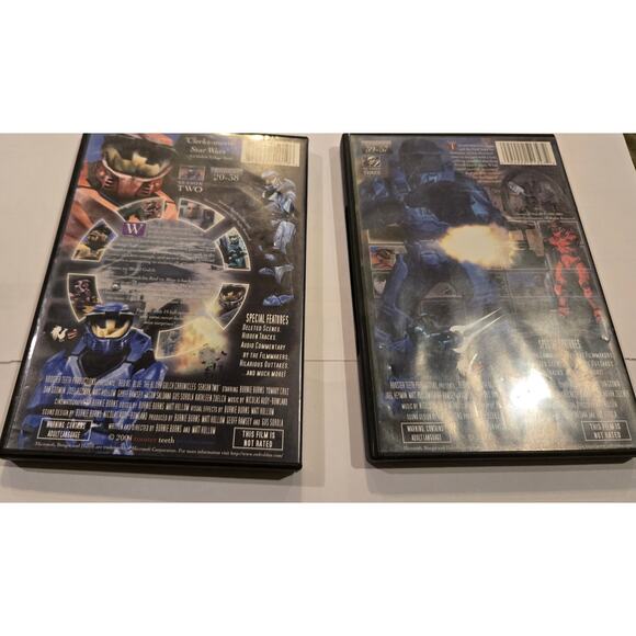 Halo Red Vs Blue Complete Seasons 2 & 3 DVD Bundle Lot - Picture 2 of 3